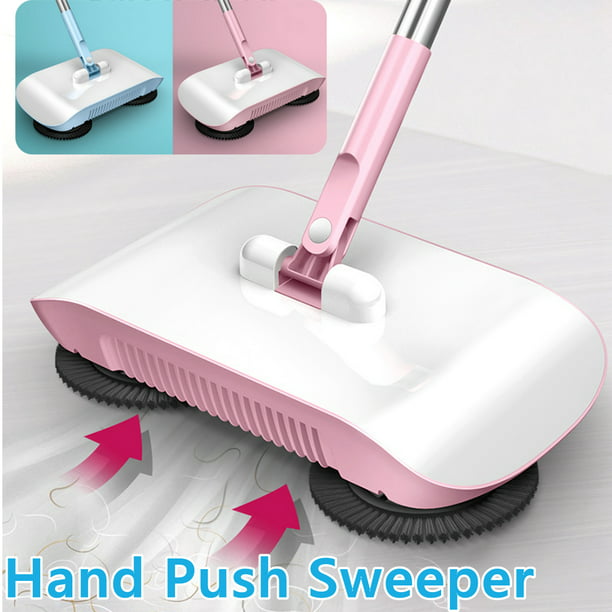 3in1 Hand Push Broom Household Floor Dust Cleaning Sweeper Mop No Electricity US 